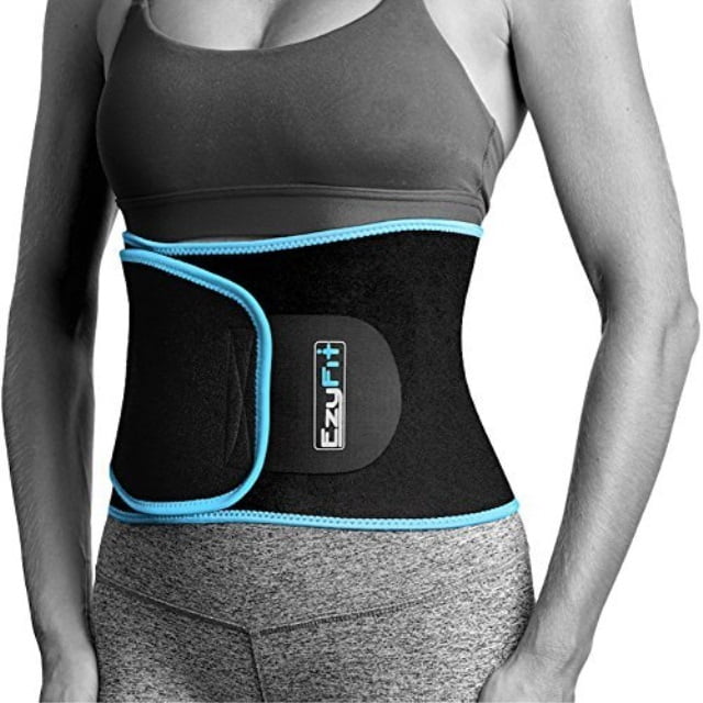 ezyfit waist trimmer premium exercise workout ab belt for women & men ...