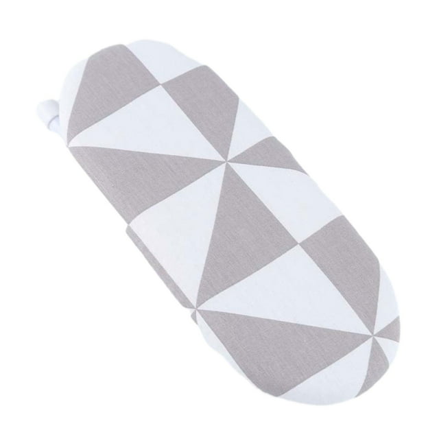 Tabla de planchar pequeña, tabla de hierro plegable, estante de manga de herramienta auxiliar para sala de costura, collares de mangas de apartamento cuadros triangulares mayimx Mini tabla de planchar