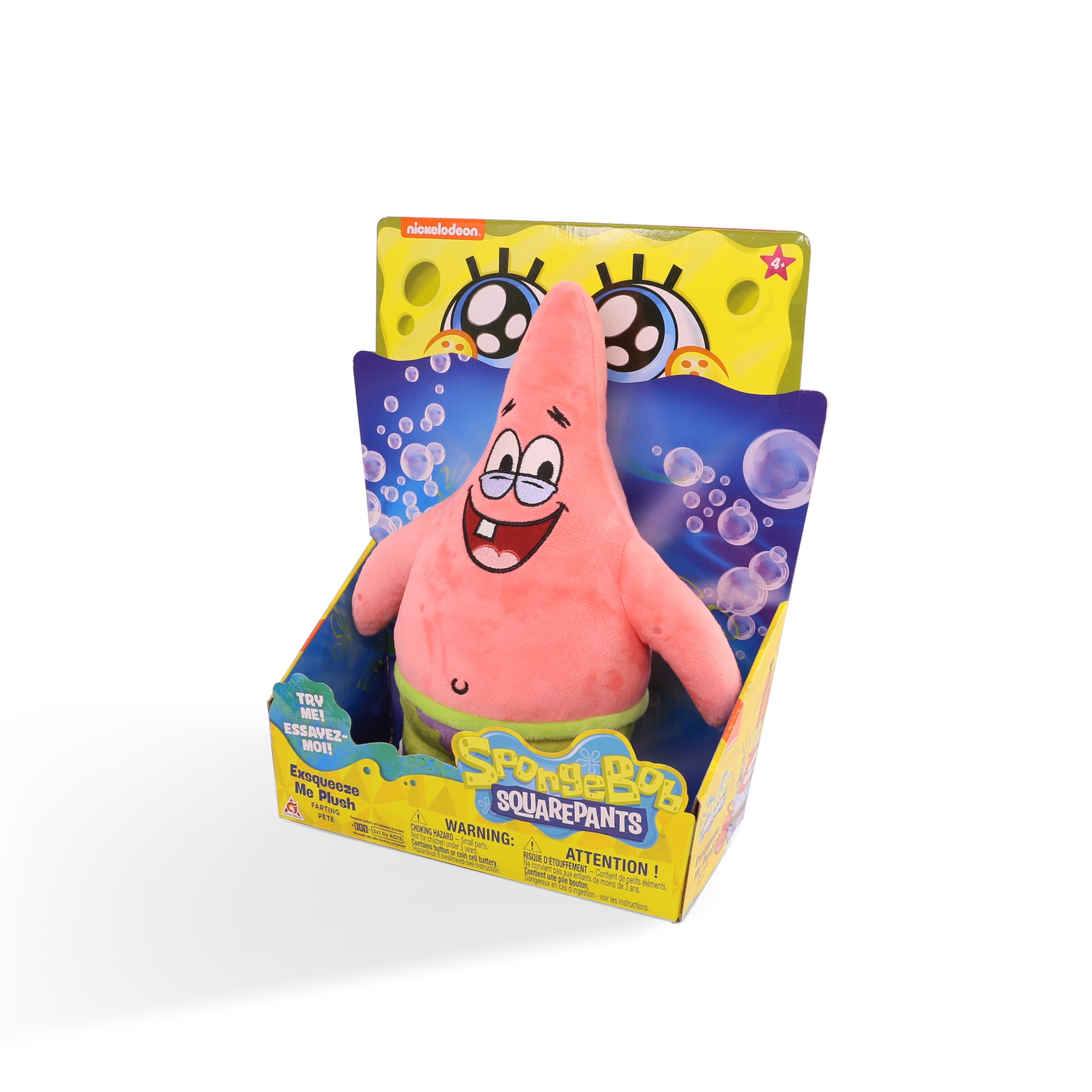 spongebob exsqueeze me plush