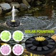 thumbnail image 1 of Fontaines Solaires Améliorées à Feuilles, Petites Fontaines à Eau Solaires Intelligentes a_Perfect Gift, 1 of 5