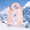 thumbnail image 2 of Hauaitttt Winter Scarf Fashionable Outdoor Warm Silk Neck Scarves Western Women Scarf Winter Ladies Neck Scarves Scarves for Men Winter Pack Scarf Men Winter Wool MenScarf Short Thick Neck Gaiter, 2 of 4