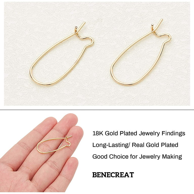 Gold plated ear wires deals