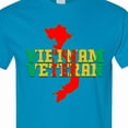 thumbnail image 4 of Inktastic Vietnam Veteran in Green Gold and Red T-Shirt, 4 of 5