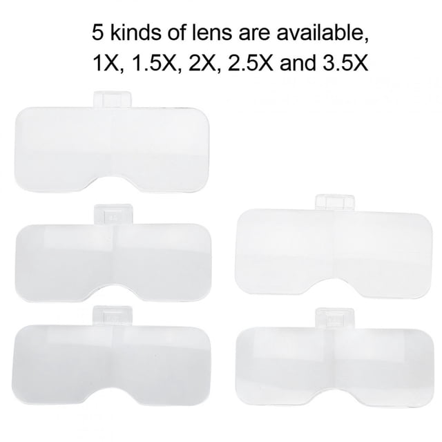 AMONIDA Helmet Magnifier, Head Band Magnifier Jewelry Helmet Magnifier, For Home Use Wacth Repair Watchmakers Busniess Use