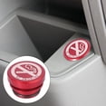 thumbnail image 2 of Unique Bargains 2pcs Universal Car Auto Decoration Cigarette Lighter Dustproof Plug 12V Socket Cover Red, 2 of 6