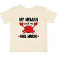 thumbnail image 3 of Inktastic Memaw Loves Me Grandson Boys or Girls Baby T-Shirt, 3 of 5