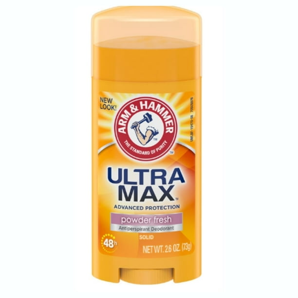 Arm & Hammer Antiperspirant Deodorant Ultra Max Powder Fresh Walmart