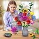 thumbnail image 4 of Set de construcción con ramo de flores PLAXSOON Botanical Collection, 4 of 9