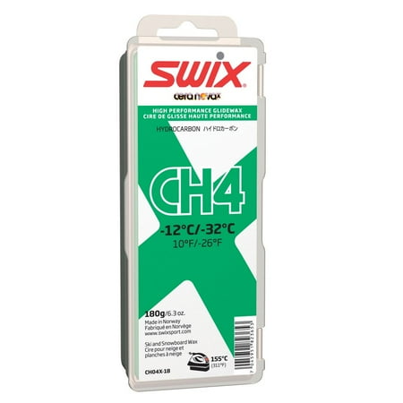 - CH4 SWIX Hydrocarbon Ski Snowboard Wax CH04X-18 180g