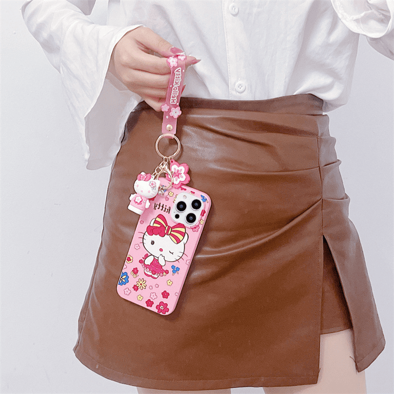 ZOOUSQII for iPhone 13 Pro max Case, Cute Cartoon Hello Kitty
