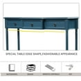 thumbnail image 6 of Wulawindy Console Table Sofa Table with Drawers for Entryway with Projecting Drawers and Long Shelf, 6 of 7