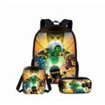 thumbnail image 1 of Mochila Ninja Go para niños y niñas, Bolsa Escolar de gran capacidad, Juego de 3 unidades Fivean unisex, 1 of 2