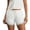 White, variant on Musuos Women’s Lace Trim Shorts Elastic High Waist Little Bow Fitted Lounge Short Pants for Casual Daily