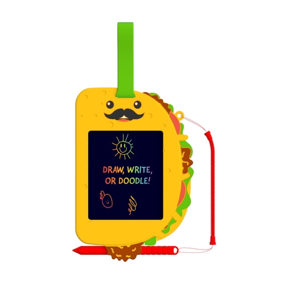 Boogie Board Scribble Pals Taco Portable Doodle Tablet for Children Ages 3 by Buffalo Games