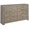 thumbnail image 3 of Maklaine Set of 5 California King Bed & Double Dresser & Mirror & Nightstands, 3 of 18