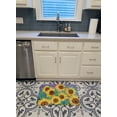 thumbnail image 3 of Carolines Treasures IBD0247RUG Sunflowers & Purple Machine Washable Memory Foam Mat, 3 of 4