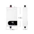 thumbnail image 3 of Dvkptbk 3500w Small Frequency Conversion Constant Temperature Small Kitchen Treasure Bath & Shower Artifact, Fast Instant Heating Electric Water Heater For Household - Black Friday Clearance, 3 of 7