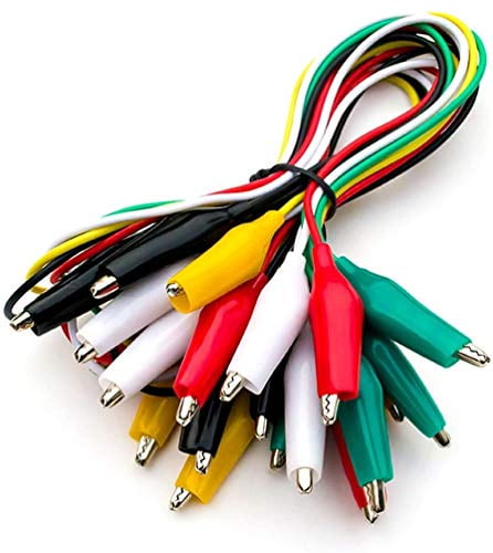 20PCS 19” Test Leads Set Jumper Wire With Alligator Clips *US FREE SHIPPING* 20PCS 19” Test Leads Set Jumper Wire With Alligator Clips *US FREE SHIPPING*