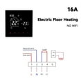 thumbnail image 7 of WiFi Smart Thermostat LCD Display Touch Screen For Electric Floor Heating Water/Gas Boiler Temperature Remote Controller ,Easy to Install, 7 of 7
