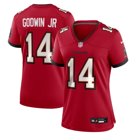 Women's Nike Chris Godwin Jr. Red Tampa Bay Buccaneers Game Player Jersey