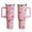heart tumbler-01, variant on Easter Day Gifts 40oz Tumbler with Handle and Straw, Cute Bunnies Buddies Spring Stainless Steel Insulated Cup, Colorful Holiday Bunny Water Bottle Gifts for Women Men (1PC)