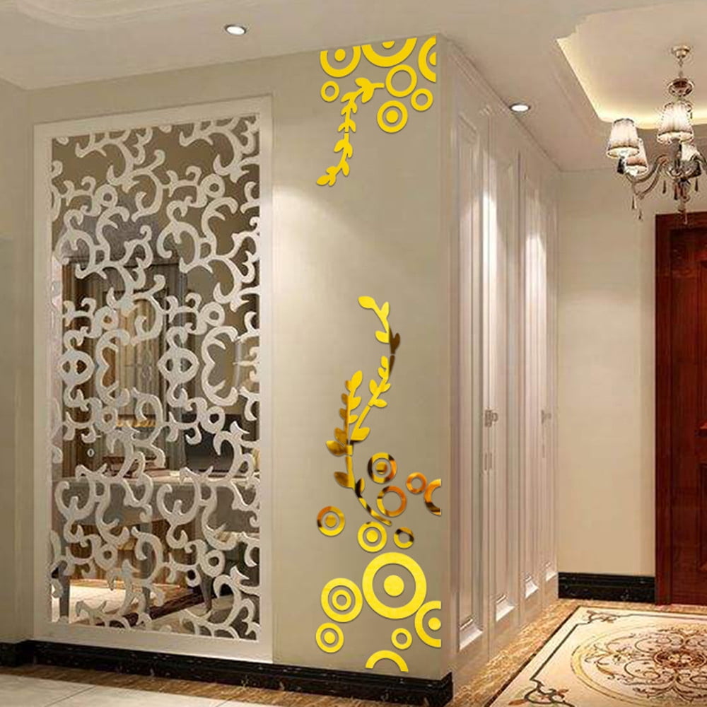 mirror wall decals