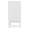 thumbnail image 5 of Simpli Home Harper 30 inch Wide Solid Hardwood Mid-Century Modern Low Storage Cabinet in White, 5 of 9
