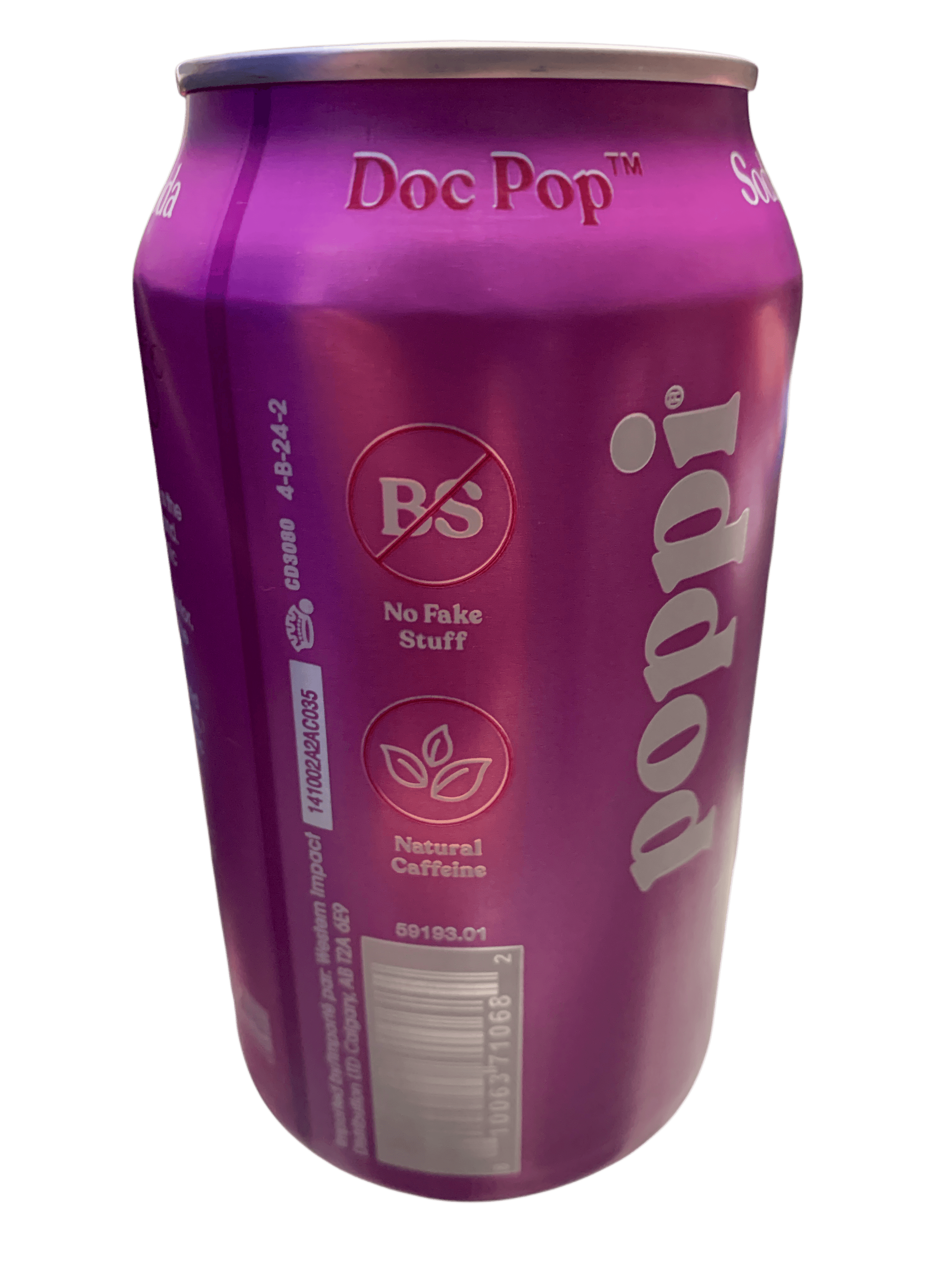 poppi Doc Pop Les Soude 355 mL Canette de poppi DOC POP 355 mL