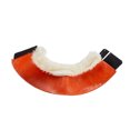 thumbnail image 3 of Saxon - Campanas de goma con forro polar superior (Naranja/Blanco), 3 of 3