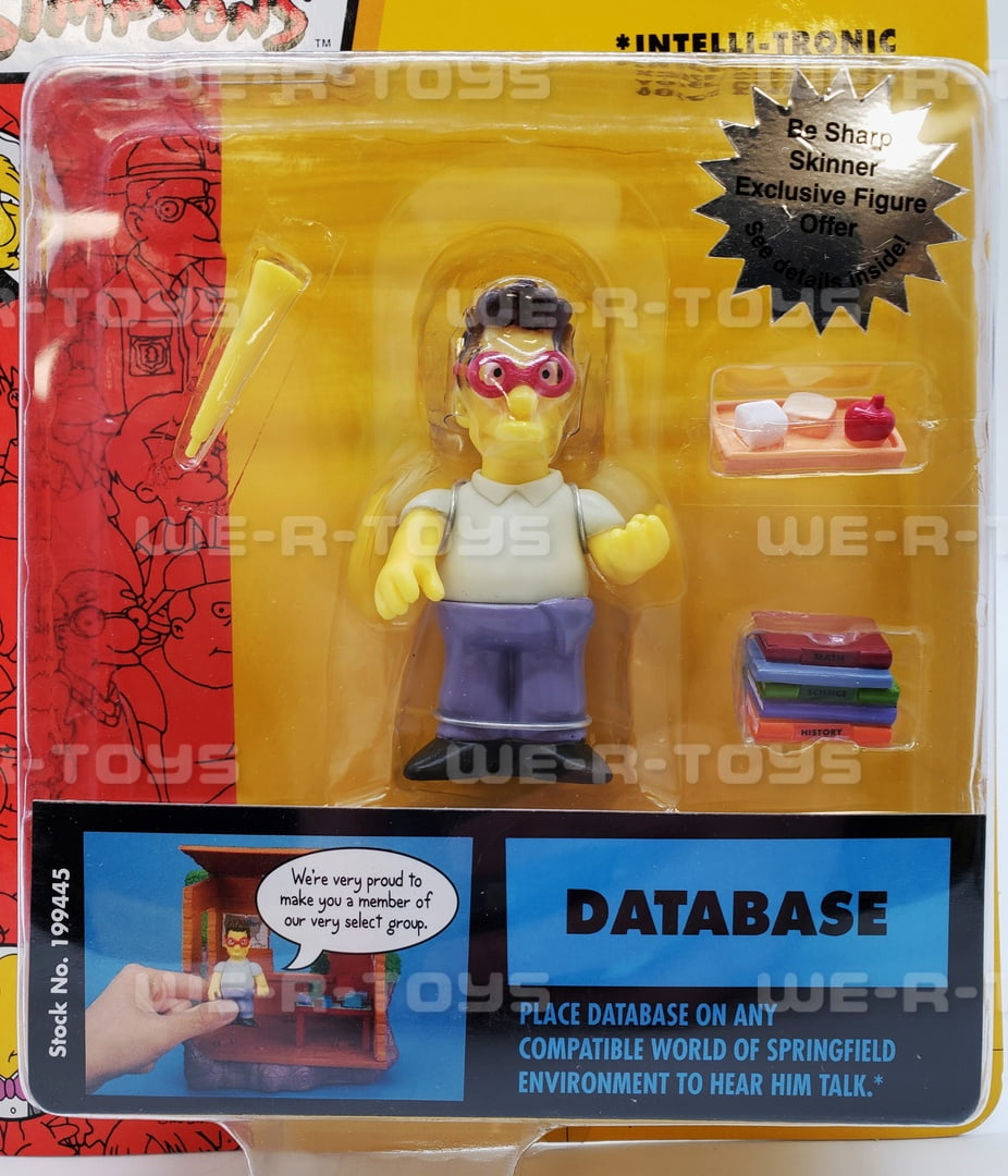 The Simpsons Database Intelli-Tronic Playmates Series 12