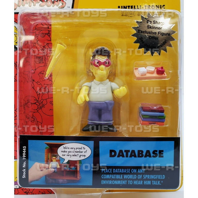 The Simpsons Database Intelli-Tronic Playmates Series 12