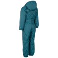 thumbnail image 2 of Trespass - Traje de lluvia / Mono impermeable acolchado Modelo Dripdrop Unisex Niños Niñas - Invierno (Cerceta) Trespass UTTP1007_teal, 2 of 2