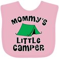 thumbnail image 3 of Inktastic Camping Mommy Little Camper Boys or Girls Baby Bib, 3 of 4
