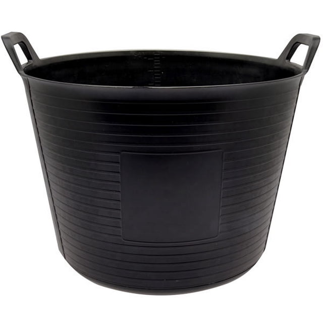 capazo plastico negro 40l
