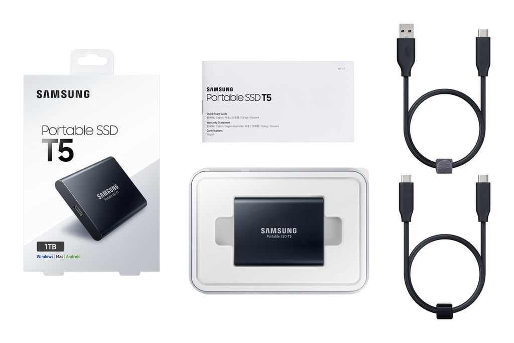 SAMSUNG Portable SSD T5 1TB