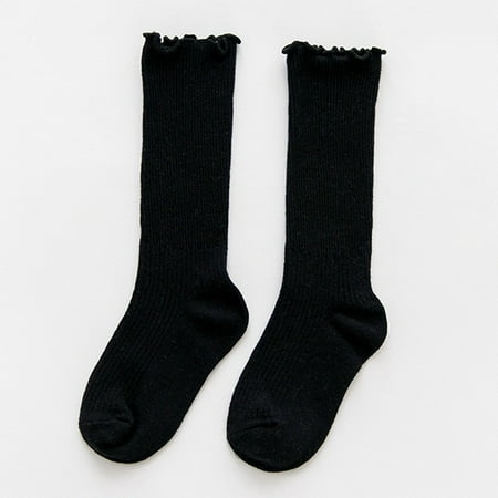 KABOER Girls Kids Knee High Socks Stocking Cotton Leg Warm Leggings ...