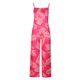 thumbnail image 4 of Mono de verano sin mangas con estampado de tirantes finos para mujer, elegante, de cintura alta, con pernera ancha y bolsillos Fridja  alkflakhf37761, 4 of 8