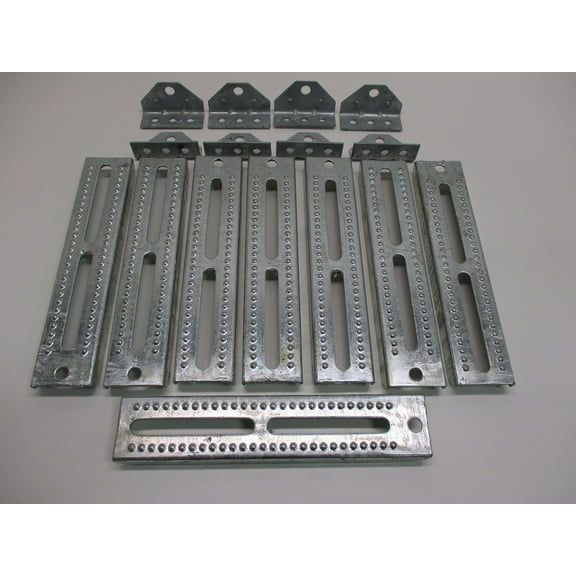 (8) Boat Pontoon Trailer 12" Bolster Bunk Board Adjustable Swivel Bracket Kits