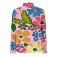 thumbnail image 6 of Karight Womens Button Down Shirt Long Sleeve Blouse, 6 of 7