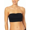 thumbnail image 5 of No Boundaries Junior's Raised Rib Longline Bandeau Swim Top, 5 of 5