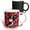 Multicolor, variant on 3drose, Funny Cute Boston Terrier Dog and Heart Love Pattern Abstract, 11oz Magic Transforming Mug