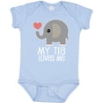 thumbnail image 3 of Inktastic My Tia Loves Me Grandchild Boys or Girls Baby Bodysuit, 3 of 5