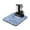 White-142, variant on Washable Rubber Multicolored Floral Dish Drying Mats for Kitchen Counter Home Large Coffee Bar Pad Accessories and Decor for Utensils Stemware 16''x18''