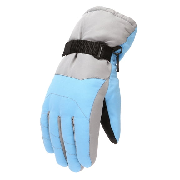 sususu Ski Gloves for Women,Winter Ski Gloves Waterproof Warm Kids Gloves Full Finger Gloves Sports Cycling