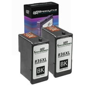 Speedy Inks - 2PK Remanufactured Lexmark 36XL / 18C2170 High Yield Black Ink Cartridge For Lexmark X3650, X4650, X5650, X5650es, X6650, X6675, Z2420 Printers