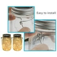 thumbnail image 4 of Qtmnekly 8 Pack Stainless Steel Wire Handles (Handle-Ease) for Jar, Pint Jar, Canning Jars, Jar Hangers and Hooks for Regular Mouth, Silver(Not Included Jars), 4 of 6