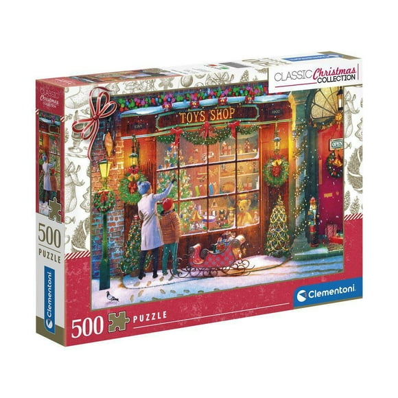 Clementoni - 500 piece Puzzle - Old Toy Shop - Made in Italy