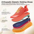 thumbnail image 3 of OrthoComfoot Orthopedic Men's Wide Shoes: Comfortable Arch Support Running Sneakers, Wide Toe Box Work Tennis Outdoor Walking Shoes, 3 of 9