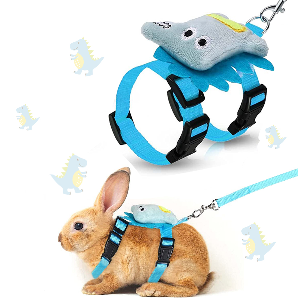 Ugerlov Rabbit Harness and Leash , Adjustable Bunny Harness Escape