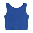 thumbnail image 4 of Bibifish Womens Tank Tops Scoop Neck Wide Strap Cropped Loose Fit Camisoles Summer Breathable Sleeveless Shirts, 4 of 5